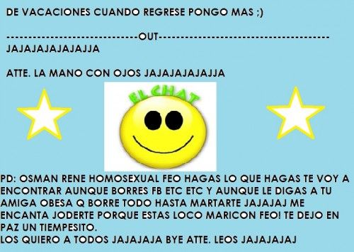 OSMAN RENE CULERO DEL CHAT: X